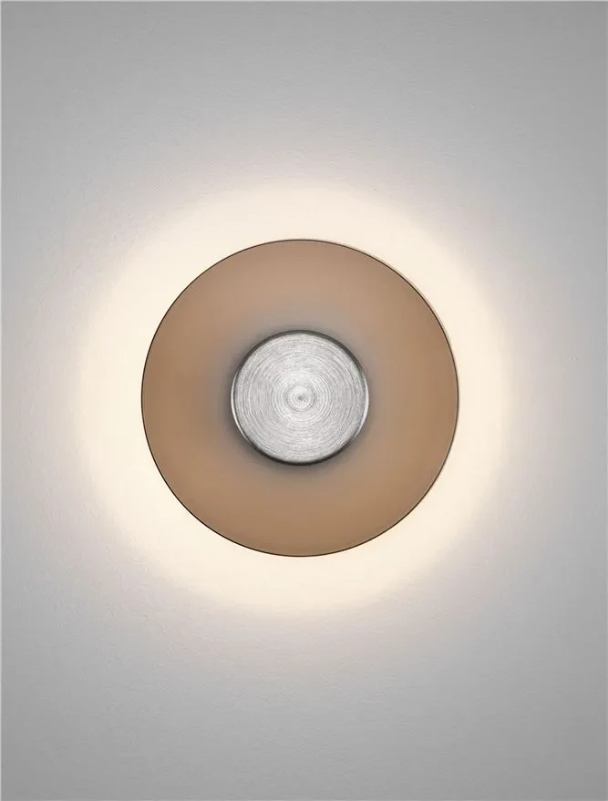 Aplică ESTI LED 7 W, 220-240 V, 180 lm, 3000K, IP20, aluminiu și sticlă 6
