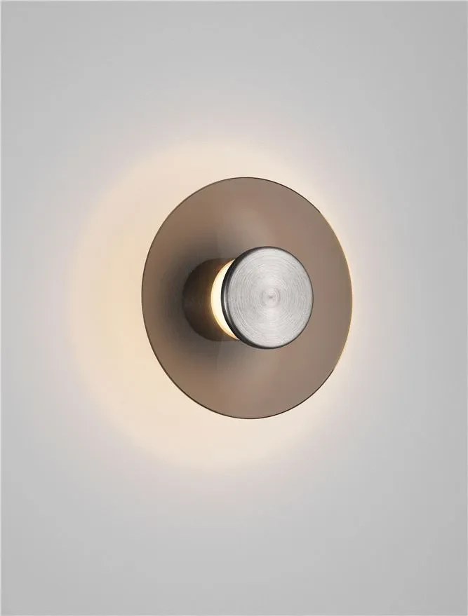 Aplică ESTI LED 7 W, 220-240 V, 180 lm, 3000K, IP20, aluminiu și sticlă 7