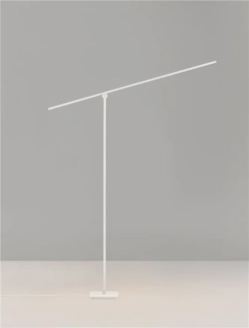 Lampadar TENSO LED 24 W, 220-240 V, 909 lm, 3000K, IP20, dimmabil tactil în 3 trepte, aluminiu