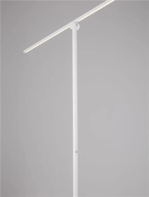 Lampadar TENSO LED 24 W, 220-240 V, 909 lm, 3000K, IP20, dimmabil tactil în 3 trepte, aluminiu