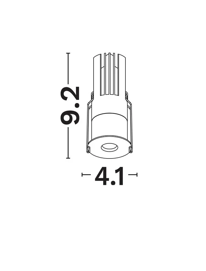 Spot MiniOne%20Special%20Lenses 8 W, 36 V 200 mA, 3000K, IP20, aluminiu 5