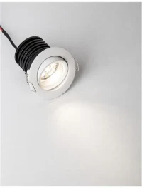 Spot TIF LED 2 W, 3 V 700 mA, 148 lm, 3000K, IP20, aluminiu 4