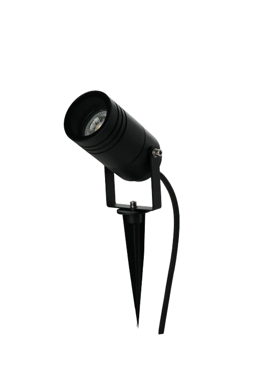Corp de sol TRAST, negru, finisaj mat, 230V, GU10, 1x35W, IP54