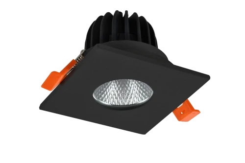 Spot încastrat CLEAN S, negru, finisaj mat, 230V, LED, 1x7W, 420lm, 3000-4000-6000K, CRI ≥90, CCT, IP44
