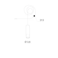 Accesoriu ZIKO, alamă, finisaj periat, 230V, G9, 1x40W, IP20 2