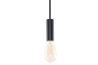 Accesoriu ZIKO, negru, finisaj mat, 230V, E27, 1x40W, IP20