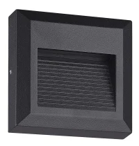 Aplică AFI 4000K, negru, finisaj mat, 230V, LED, 1x2,5W, 104lm, 4300K, CRI ≥80, IP54