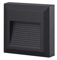 Aplică AFI 4000K, gri închis, finisaj mat, 230V, LED, 1x2,5W, 104lm, 4300K, CRI ≥80, IP54