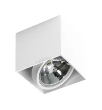 Spot aparent ALEX, alb, finisaj mat, 12V, AR111+ G5.3, 1x20W / 50W, Dimm, IP20