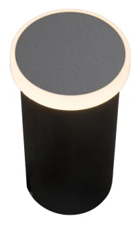 Aplică ALF 3000K, gri închis, finisaj mat, 230V, LED, 1x2W, 17lm, 3100K, CRI ≥80, IP65