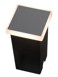 Aplică ALF 3000K, gri închis, finisaj mat, 230V, LED, 1x2,2W, 26lm, 3000K, CRI ≥80, IP65