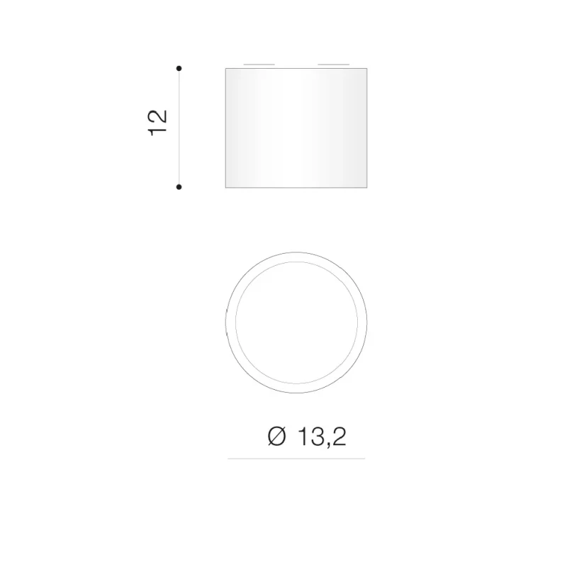 Spot aparent ALIX, alb, finisaj mat, 12V, AR111+ G5.3, 1x20W / 50W, Dimm, IP20 2