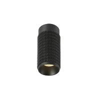 Spot aparent AVICA, negru, finisaj mat, 230V, GU10, 1x40W, IP20