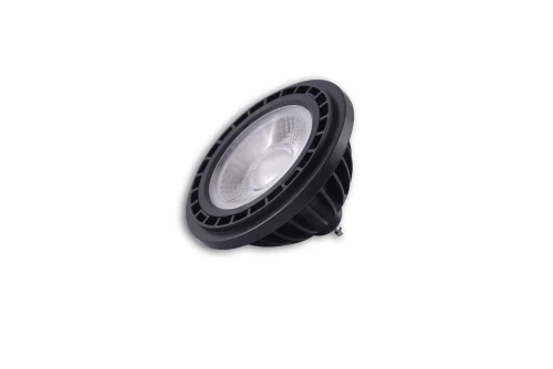 Bec AZZARDO, negru, finisaj mat, 230V, ES111 + GU10, 1x15W, 1150lm, 4000K, CRI ≥80, Dimm, IP20
