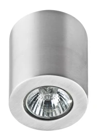 Spot aparent BORIS, aluminiu, finisaj periat, 230V, GU10, 1x40W, IP20