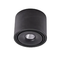Spot aparent BOSTON, negru, finisaj mat, 230V, LED, 1x11W, 684lm, 3200K, CRI ≥80, IP20