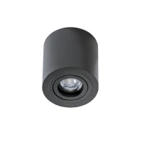 Spot aparent BRANT, negru, finisaj mat, 230V, GU10, 1x40W, IP20