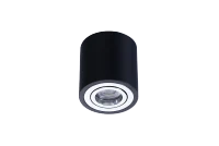 Spot aparent BRANT, negru, finisaj mat, 230V, GU10, 1x40W, IP20