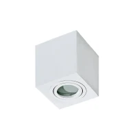 Spot aparent BRANT, alb, finisaj mat, 230V, GU10, 1x40W, IP44