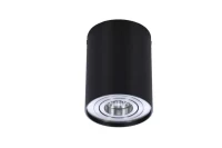 Spot aparent BROSS, negru, finisaj mat, 230V, GU10, 1x40W, IP20
