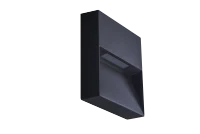 Aplică CASORIA S, gri închis, finisaj mat, 230V, LED, 1x7W, 148lm, 3100K, CRI ≥80, IP54