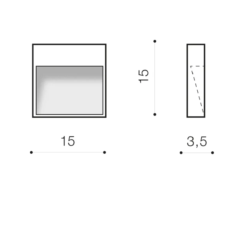 Aplică CASORIA S, gri închis, finisaj mat, 230V, LED, 1x7W, 148lm, 3100K, CRI ≥80, IP54 2