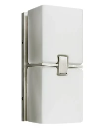 Aplică CROSS, argintiu, finisaj periat, 230V, E14, 2x40W, IP20