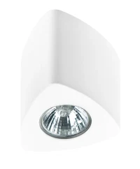 Spot aparent DARIO, alb, finisaj mat, 230V, GU10, 1x40W, IP20
