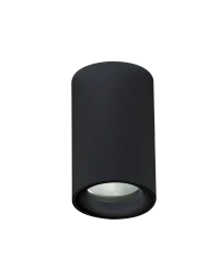 Spot aparent EIGER, negru, finisaj mat, 230V, GU10, 1x40W, IP54