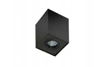 Spot aparent ELOY, negru, finisaj mat, 230V, GU10, 1x40W, IP20
