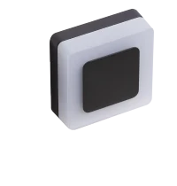 Aplică ENOK 4000K, negru, finisaj mat, 230V, LED, 1x10W, 514lm, 4100K, CRI ≥80, IP65