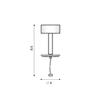 Accesoriu EREBUS, alb, finisaj mat, 230V, GU10, 1x40W, IP20 2