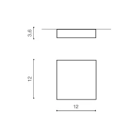 Spot aparent FALCO 4000K, alb, finisaj mat, 230V, LED, 1x10W, 955lm, 4000K, CRI ≥80, IP20 2