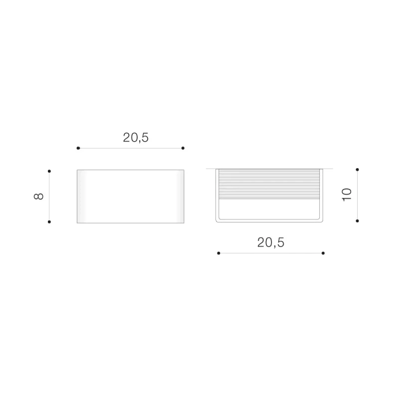 Aplică FELIX M, alb, finisaj mat, 230V, LED, 1x6W, 126lm, 3000K, CRI ≥80, IP20 2