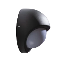 Aplică GAGARIN, gri închis, finisaj mat, 230V, E27, 1x18W, IP54