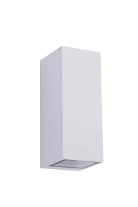 Aplică JAKE, alb, finisaj mat, 230V, GU10, 2x40W, IP54