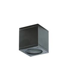 Aplică JOE, negru, finisaj mat, 230V, GU10, 1x40W, IP54