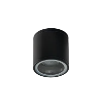 Spot aparent JOE, negru, finisaj mat, 230V, GU10, 1x40W, IP54