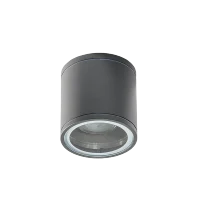 Spot aparent JOE, gri închis, finisaj mat, 230V, GU10, 1x40W, IP54