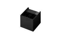 Aplică LETICIA, negru, finisaj mat, 230V, G9, 1x40W, IP20