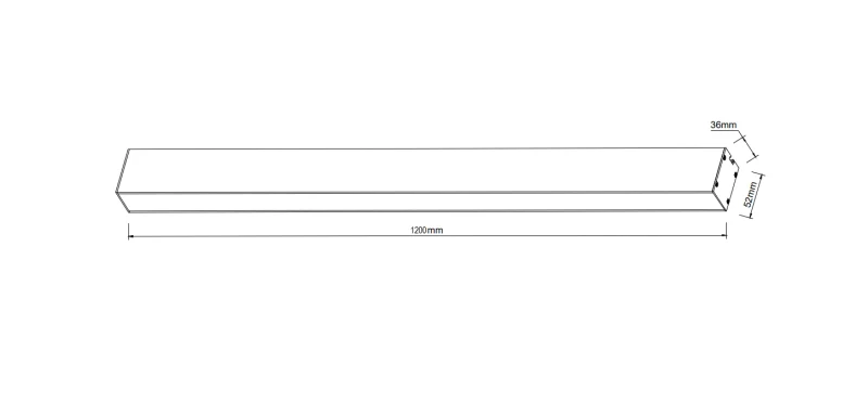 Spot aparent LINELIO, negru, finisaj mat, 230V, LED, 1x38W, 2492 / 2726lm, 3000-4000-6600K, CRI ≥90, Dimm, CCT, IP20 2