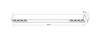 Spot aparent LINELIO, alb, finisaj mat, 230V, LED, 1x24W, 1576lm, 3000-4000-6000K, CRI ≥90, Dimm, CCT, IP20 2