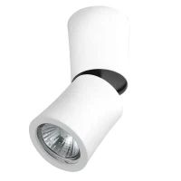 Spot aparent LINO, alb, finisaj mat, 230V, GU10, 1x40W, IP20