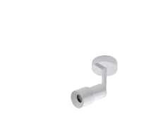 Spot LUMI 3000K, alb, finisaj strălucitor, 230V, LED, 1x5W, 469lm, 3000K, CRI ≥80, IP20