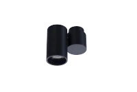 Spot aparent MAKALU, negru, finisaj mat, 230V, GU10, 1x40W, IP20
