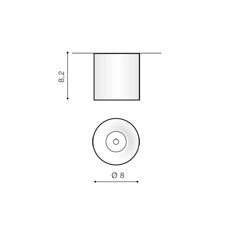 Spot aparent MANE, alb, finisaj mat, 230V, LED, 1x11W, 991lm, 3000K, CRI ≥80, IP20 2
