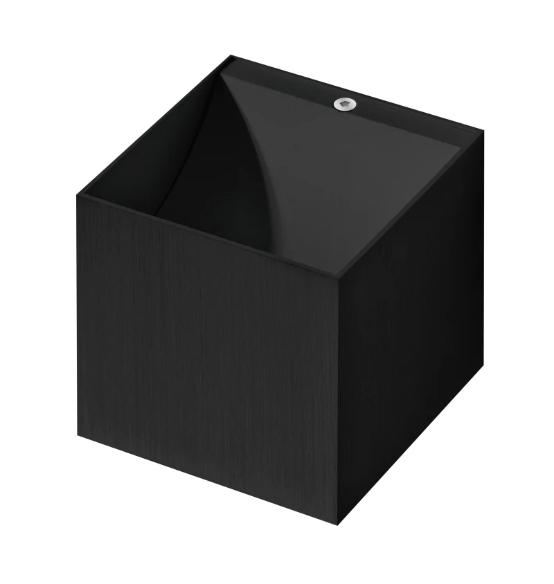 Aplică MARS, negru, finisaj mat, 230V, G9, 1x40W, IP20 3
