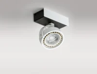 Spot aparent MAX, alb, finisaj mat, 230V, ES111 + GU10, 1x50W, IP20 2