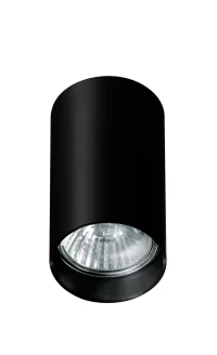 Spot aparent MINI, negru, finisaj mat, 230V, GU10, 1x40W, IP20