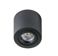 Spot aparent MINI, negru, finisaj mat, 230V, GU10, 1x40W, IP20 2